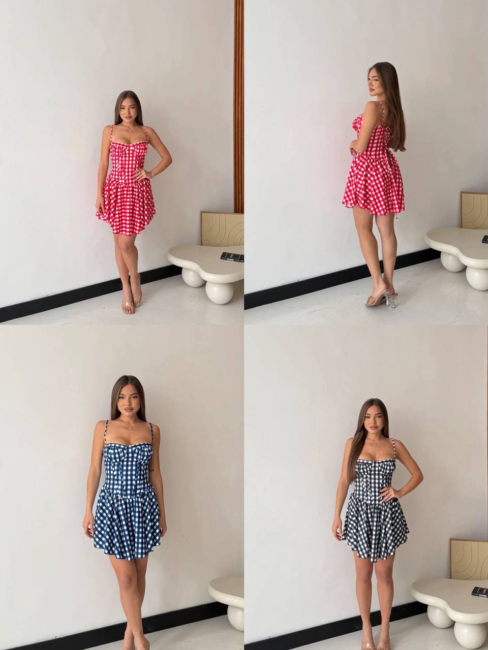 VESTITO QUADRI