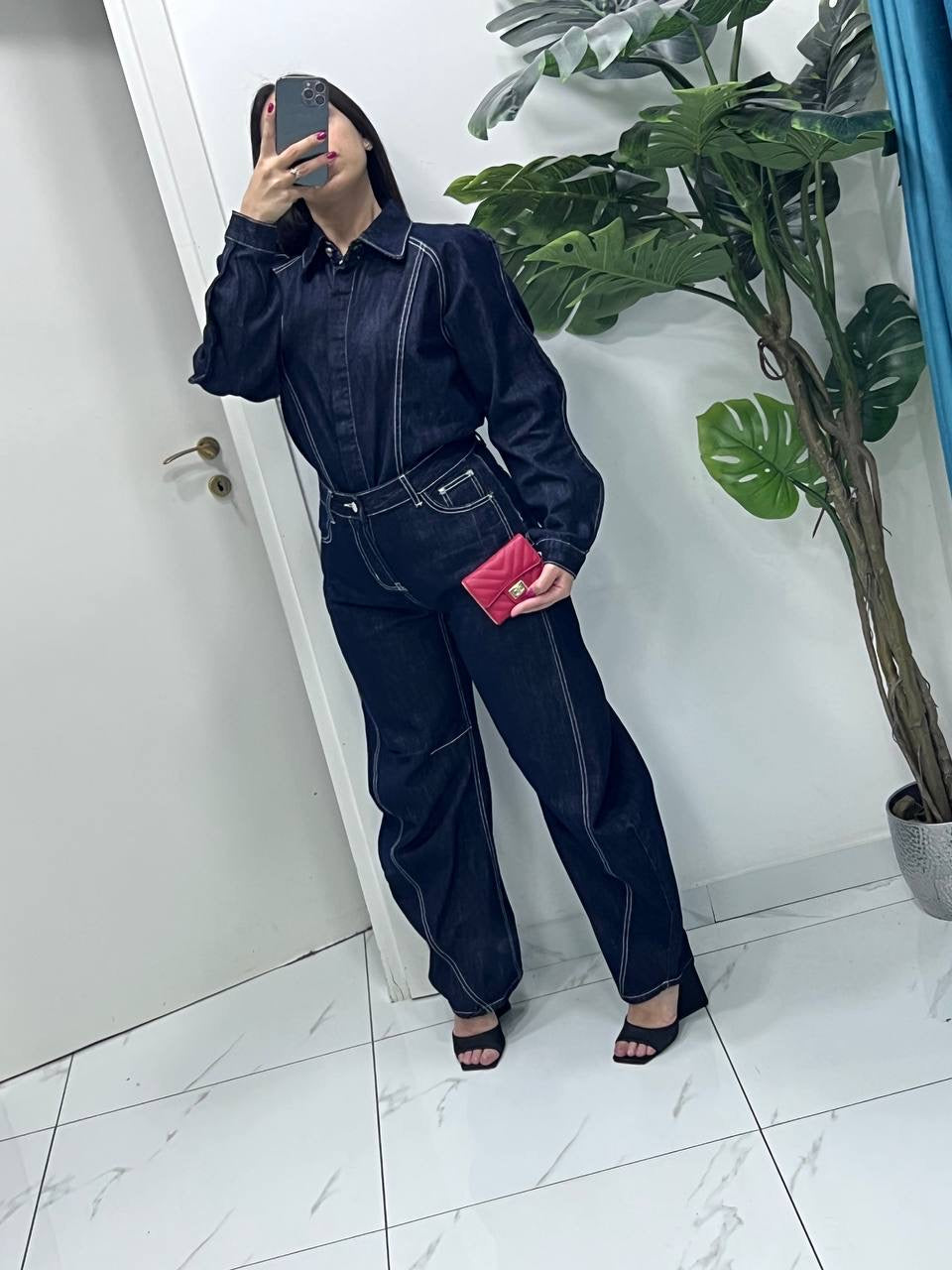COORDINATO IN DENIM