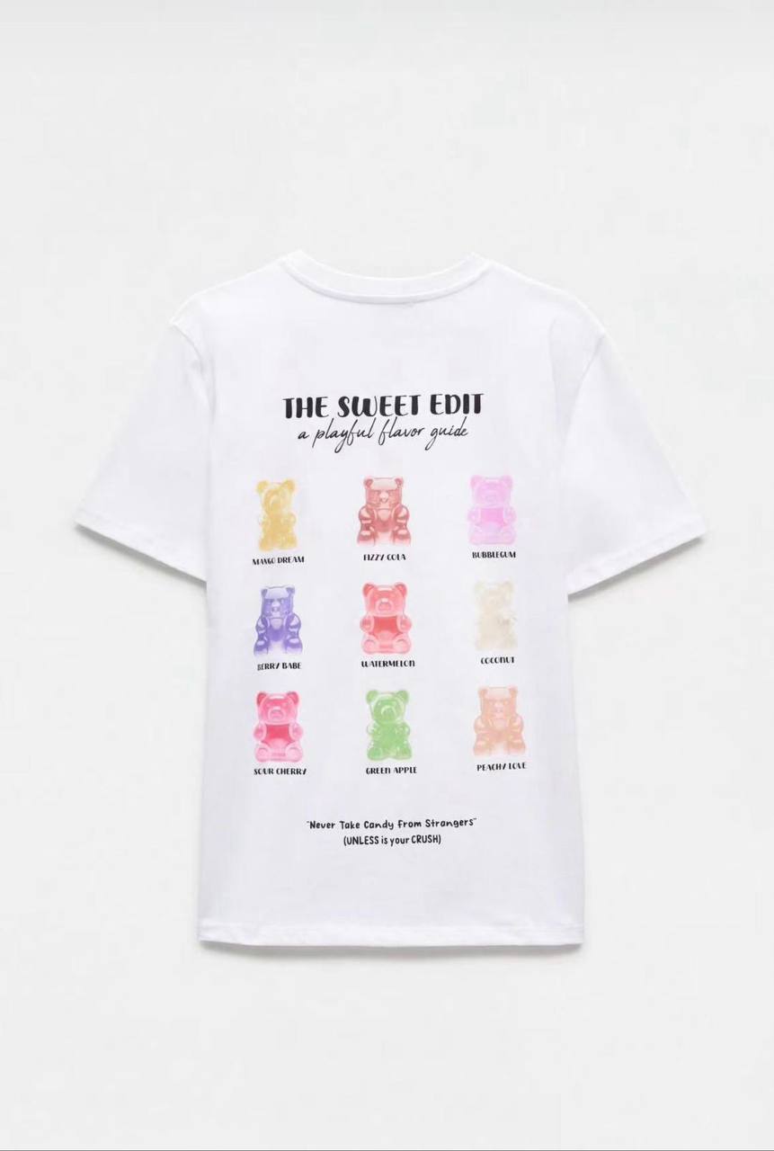T-SHIRT PELUCHE