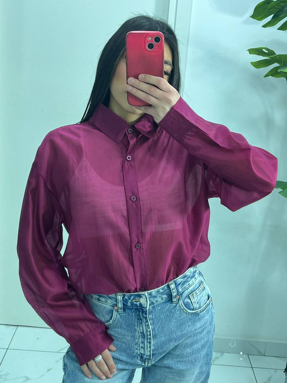 CAMICIA VELATA