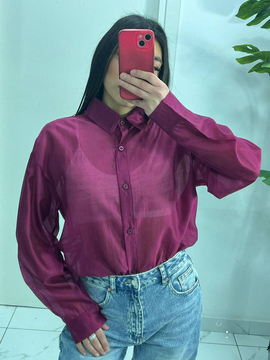 CAMICIA VELATA