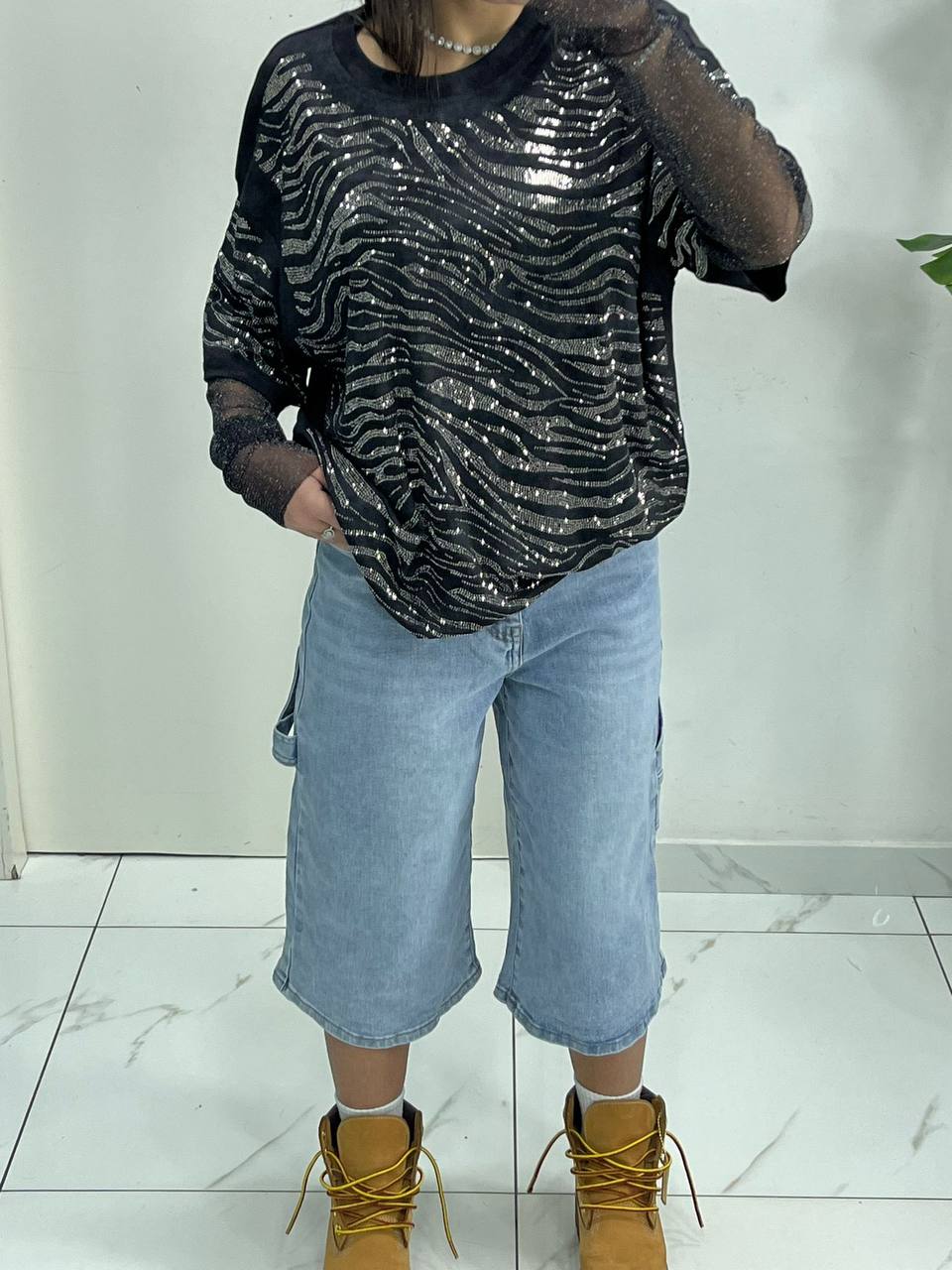 BERMUDA BALLON CAPRI