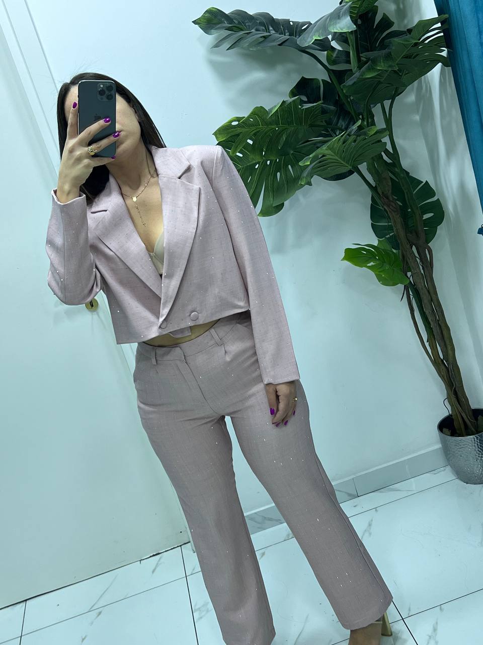 TAILLIER DIAMOND ROSA