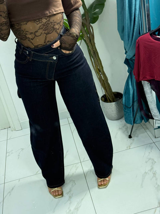 JEANS DOPPIO BOTTONE