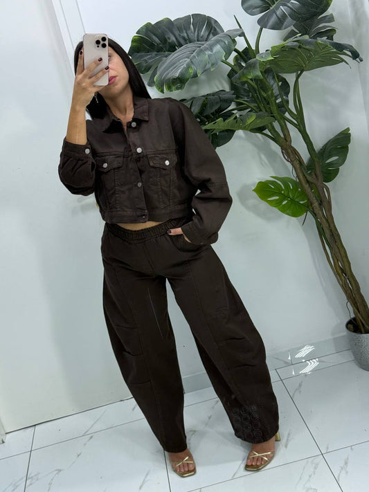COORDINATO IN DENIM JUST WEST