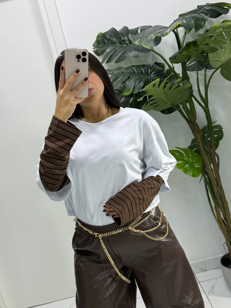 MAGLIA DOPPIA MANICA